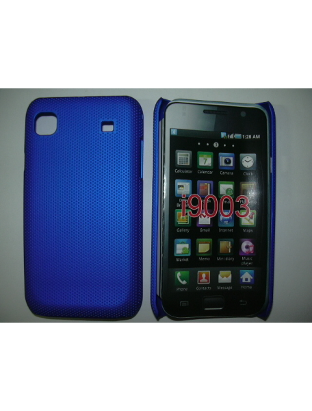 Protector rígido trasero Samsung i9003 Galaxy SCL azul