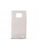 Funda de silicona TPU Samsung i9100 Galaxy S II blanca