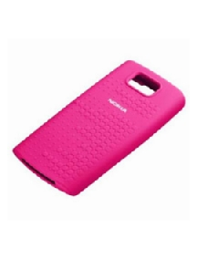 Funda de silicona Nokia CC-1011 rosa sin blister