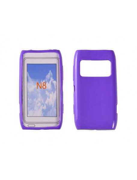 Funda TPU Telone Nokia N8 lila