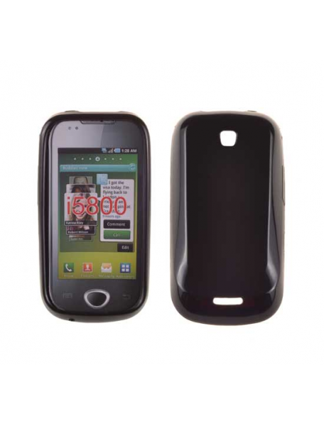 Funda TPU Telone Samsung i5800 Galaxy 3 negra