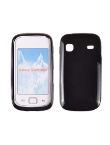 Funda TPU Telone Samsung S5660 Galaxy Gio negra