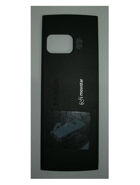 Tapa de batería Nokia X6 negra logo Movistar