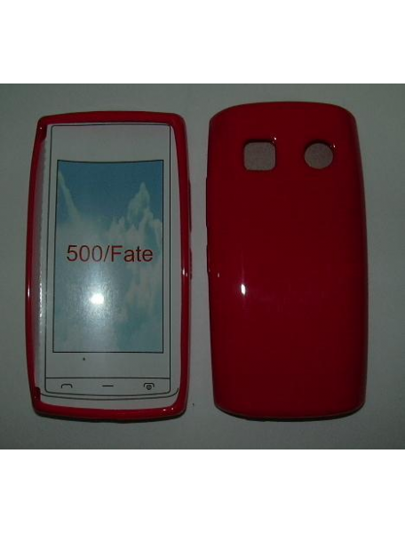 Funda TPU Telone Nokia 500 roja