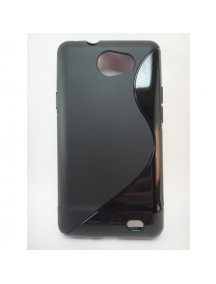 Funda TPU S-case para Samsung i9103 Galaxy R sin blister