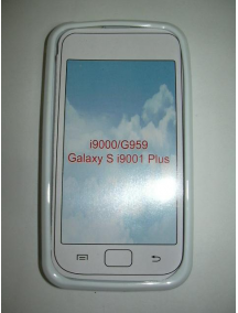 Funda TPU Telone Samsung i9000 Galaxy S blanca