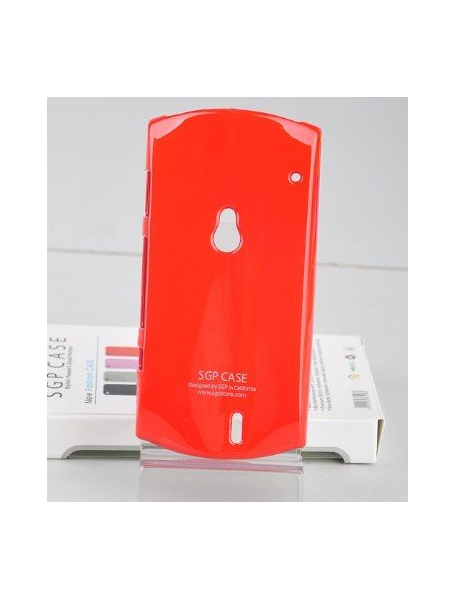 Funda TPU Telone Sony Ericsson Xperia Neo MT15i roja