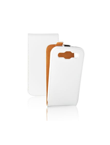 Funda de solapa Forcell Slim Samsung Galaxy S III i9300 blanca