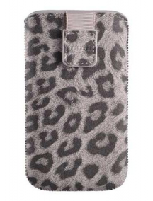 Funda cartuchera Telone Leo gris HTC HD2