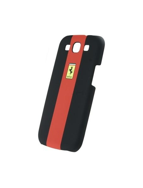 Funda Ferrari rígida negra - roja Samsung Galaxy S III i9300