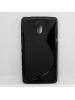 Funda TPU s-case Sony Ericsson LT30i Xperia T negra