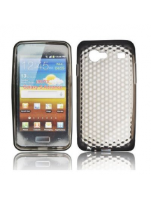 Funda silicona TPU Samsung Galaxy S Advance i9070 negra