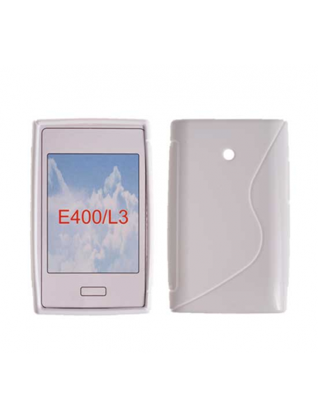 Funda TPU Telone S-case LG E400 L3 blanca