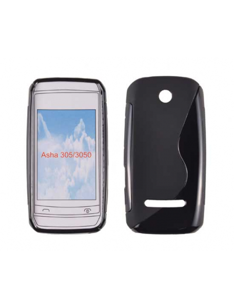 Funda TPU Telone S-case Nokia 305 negra