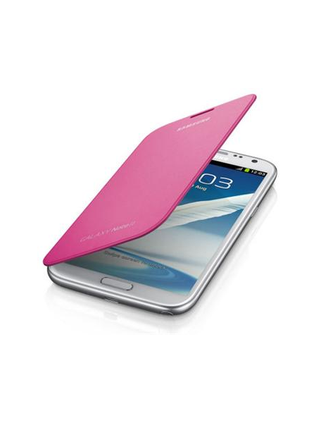 Funda libro Samsung EFC-1J9FP Galaxy Note II N7100 rosa