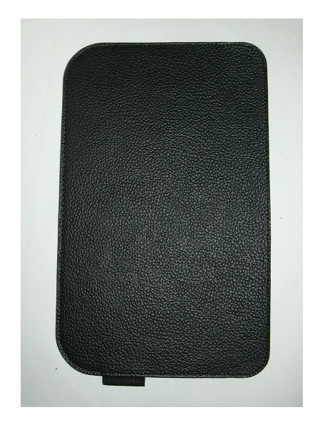 Funda de piel Samsung Galaxy Tab P1000 negra