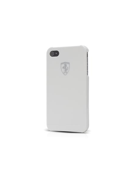 Funda Ferrari Scuderia rigida blanca iPhone 5 - 5S FESIHCP5WH