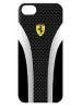 Funda Ferrari Scuderia rigida carbono - negra iPhone 5 FESCHCIP5