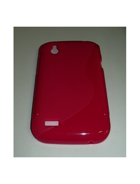 Funda TPU S-case HTC Desire X roja