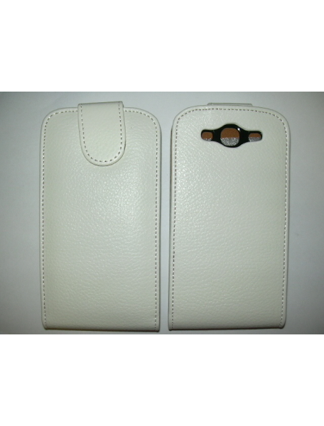 Funda solapa Samsung Galaxy S3 i9300 blanca