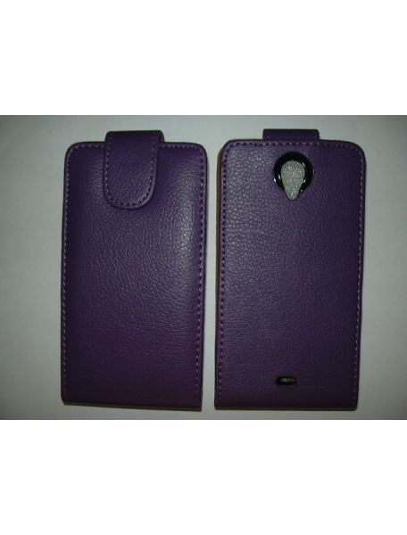 Funda solapa Sony Ericsson Xperia T LT30p morada