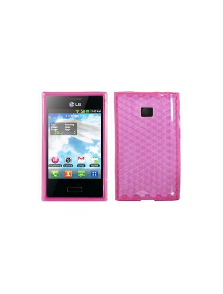 Funda TPU LG L3 E400 rosa