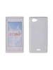 Funda TPU S-case Sony Ericsson ST26i Xperia J blanca