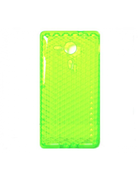 Funda TPU Sony Ericsson M35h Xperia SP C5303 verde