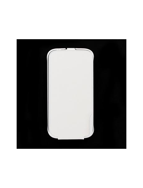 Funda solapa Samsung SAMS4CFWH Galaxy S4 i9500 blanca