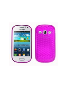 Funda TPU Samsung S6810 / Fame Lila