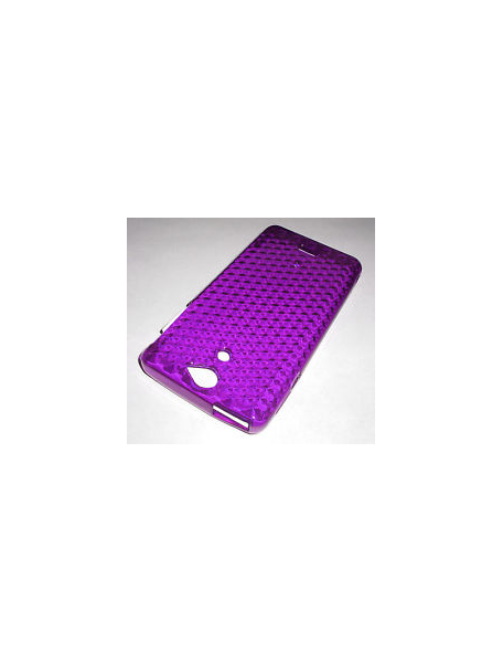 Funda TPU Sony Ericsson LT25i Xperia V lila